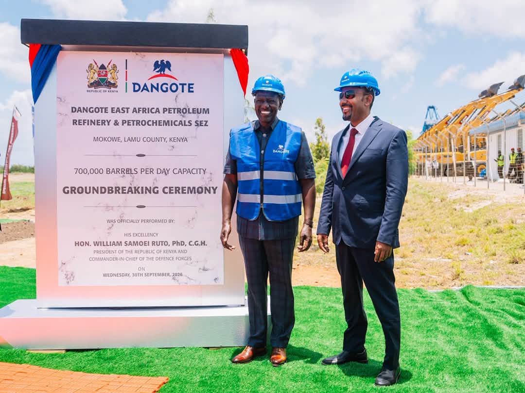 Lamu Refinery to Expand Ethiopia’s Fuel Supply Options and Strengthen Regional Trade, PM Abiy Says