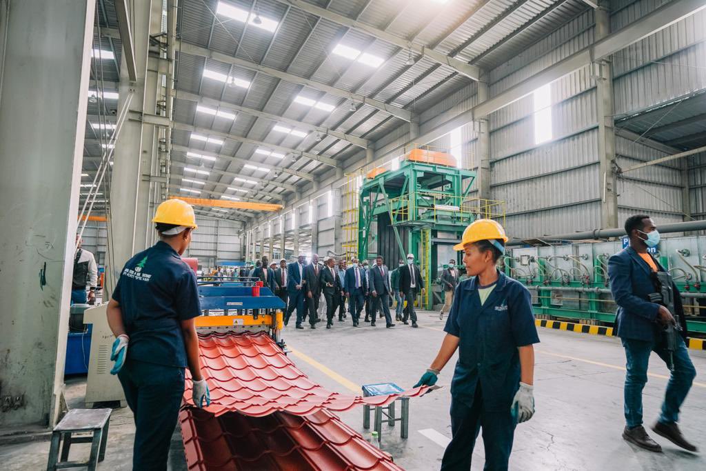 ethiopia-s-pm-inaugurates-adama-steel-factory-s-5-6bn-birr-expansion